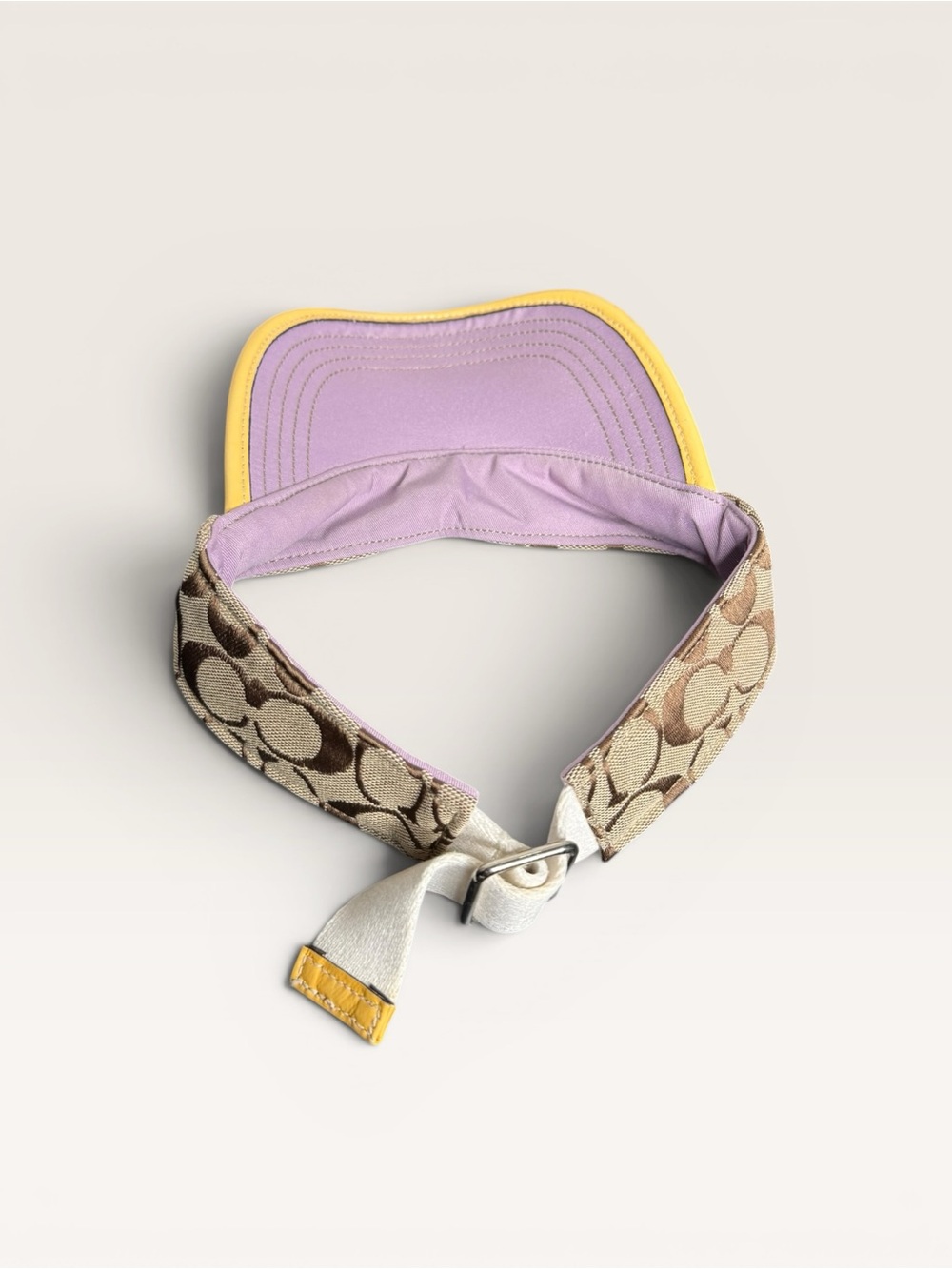 Coach Signature Monogram Visor - Picture 5 of 7